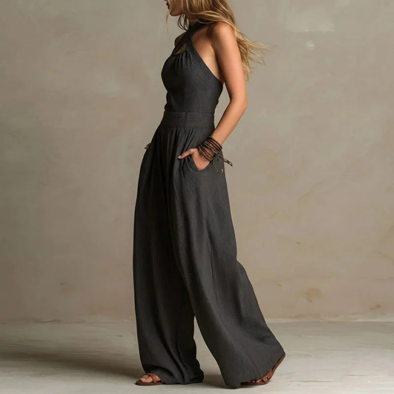 Lavinia | Tuta Elegante con Halter