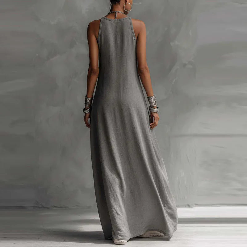 Valentina | Abito Halter Bicolore