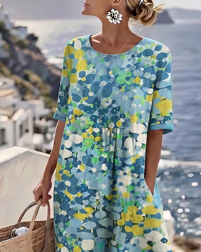 Magda | Elegante abito estivo a fiori