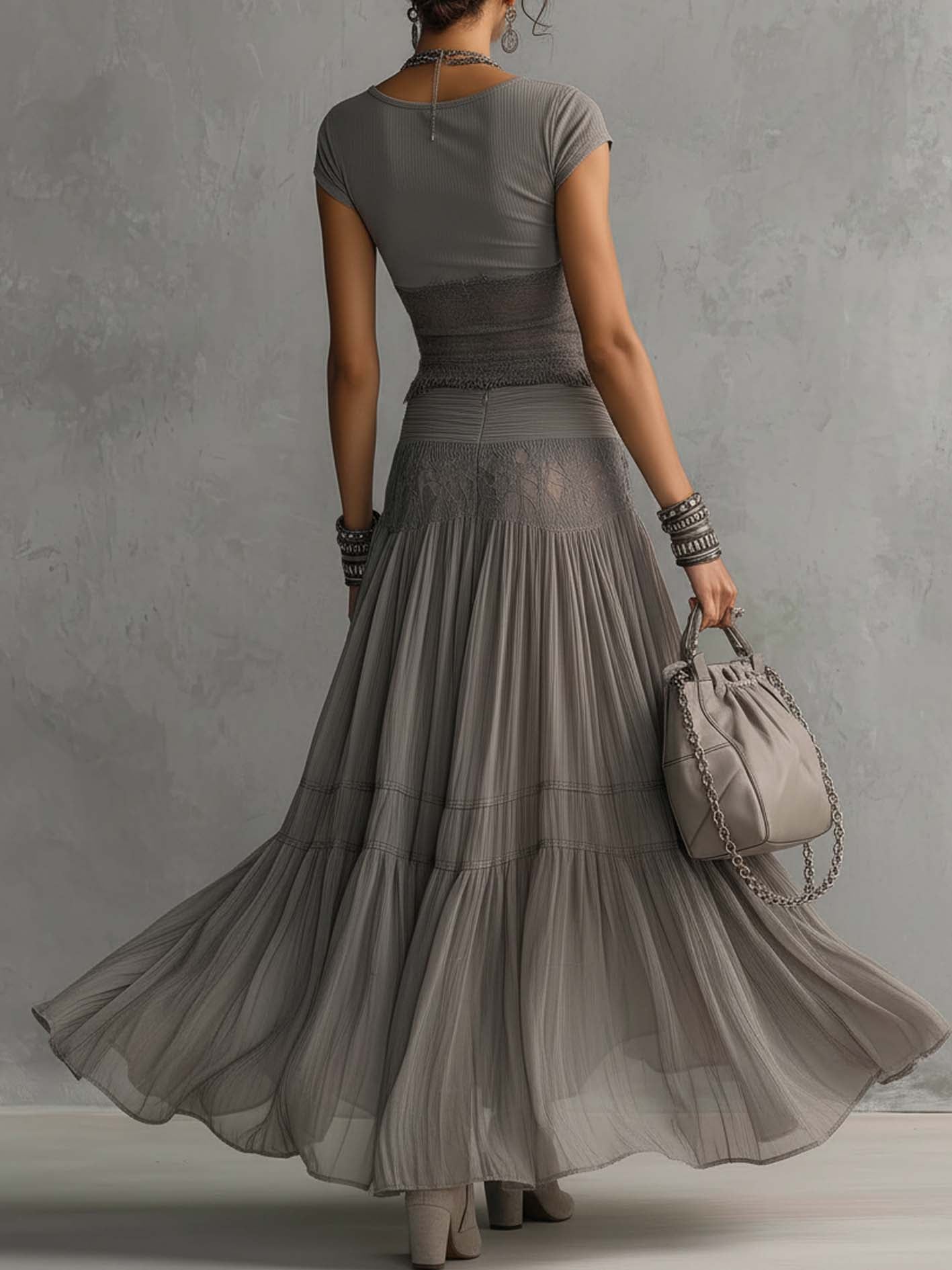 Laura | Elegant Pleated Suit
