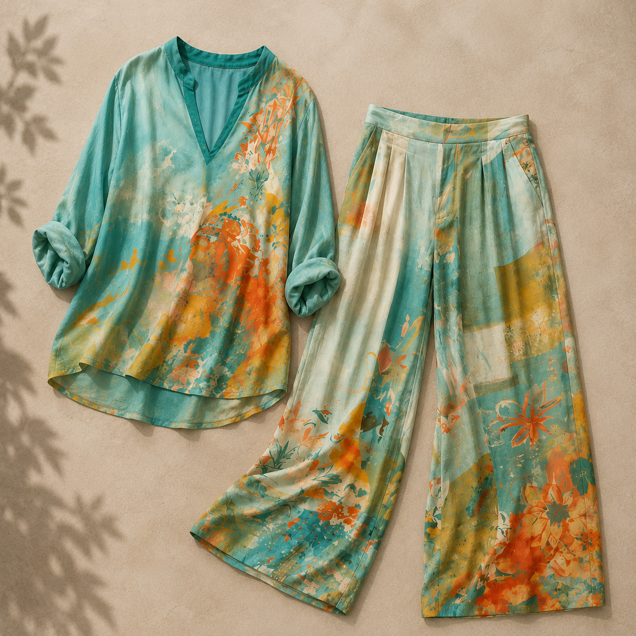 Liana | Completo Elegante Floreale