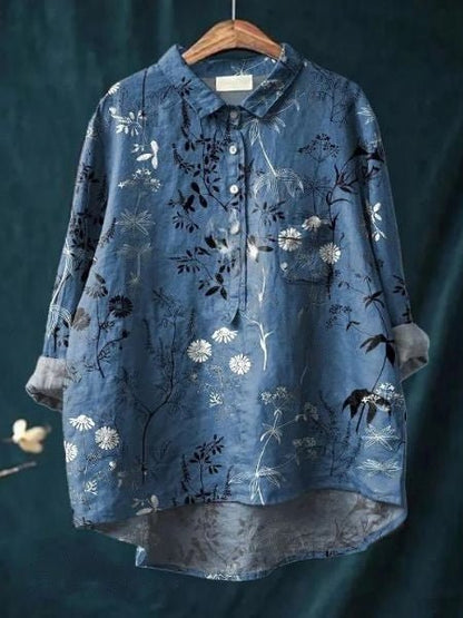 Lila | Blusa floreale elegante