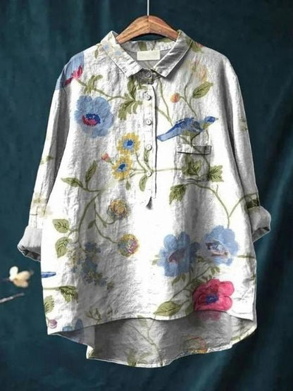 Lila | Blusa floreale elegante