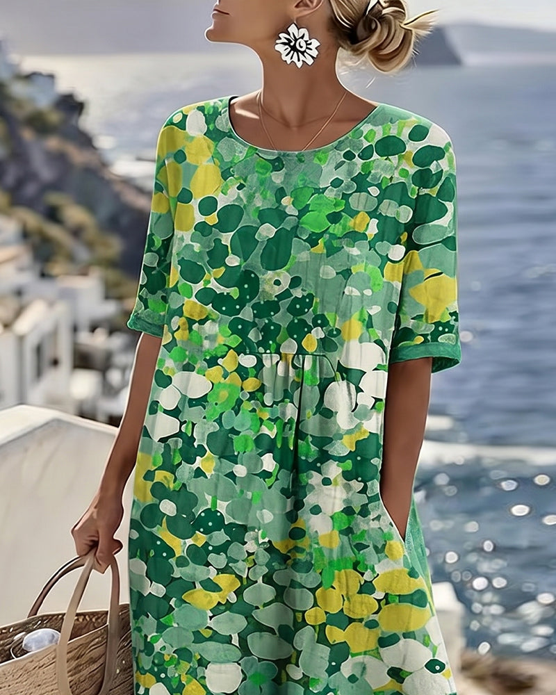 Magda | Elegante abito estivo a fiori