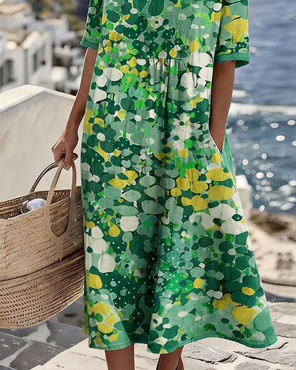 Magda | Elegante abito estivo a fiori