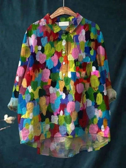 Lila | Blusa floreale elegante