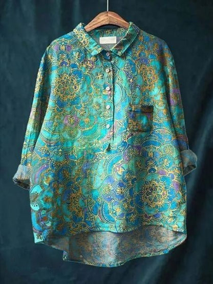 Lila | Blusa floreale elegante