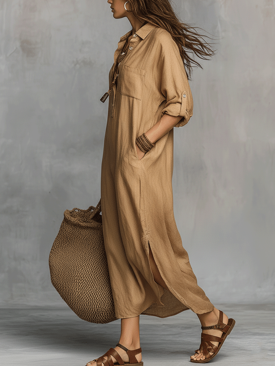 Giulia | Abito casual con bottoni