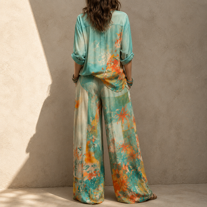 Liana | Completo Elegante Floreale