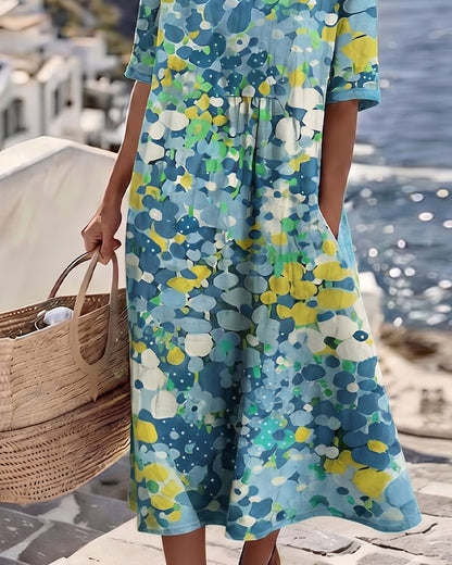 Magda | Elegante abito estivo a fiori