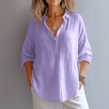 Marianne | elegante blusa in lino