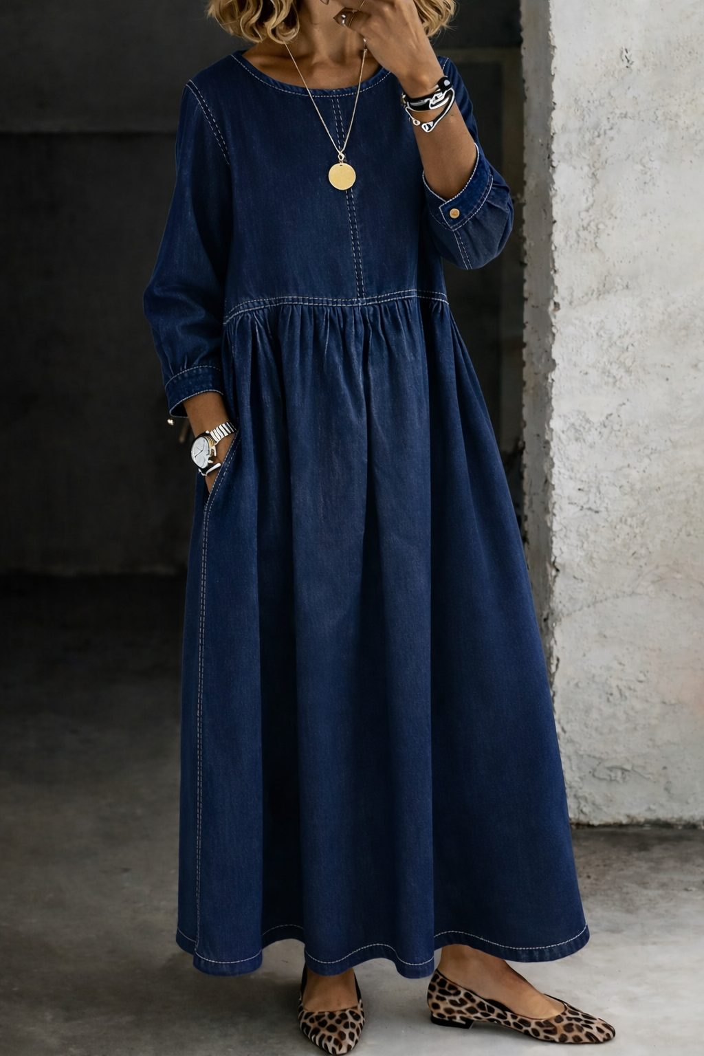Rosa | Elegante abito in denim