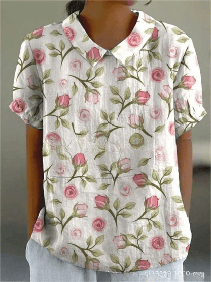 Sofia | Camicia floreale elegante