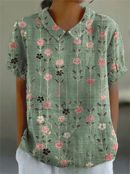 Sofia | Camicia floreale elegante