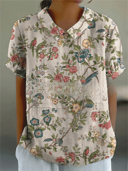Sofia | Camicia floreale elegante