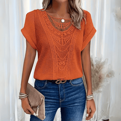 Karin | Blusa elegante in pizzo
