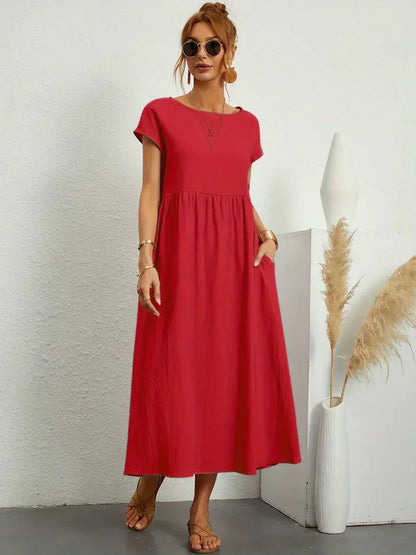 Ursina™ | Abito Midi Fluente