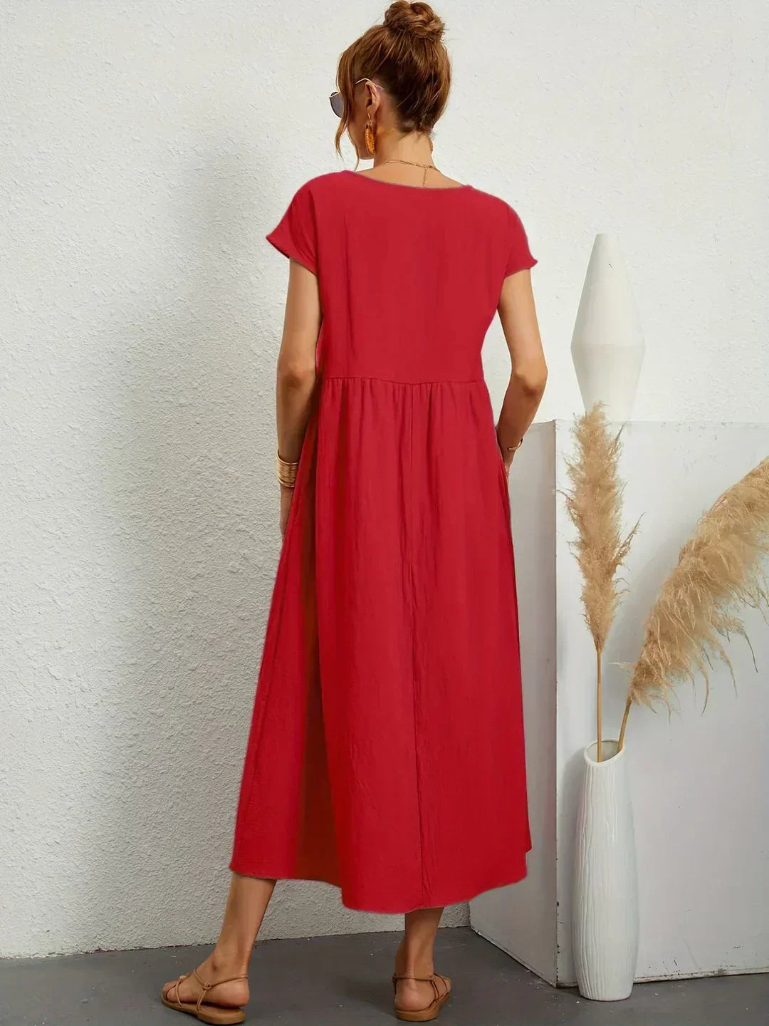 Ursina™ | Abito Midi Fluente