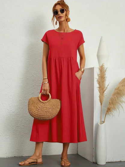 Ursina™ | Abito Midi Fluente