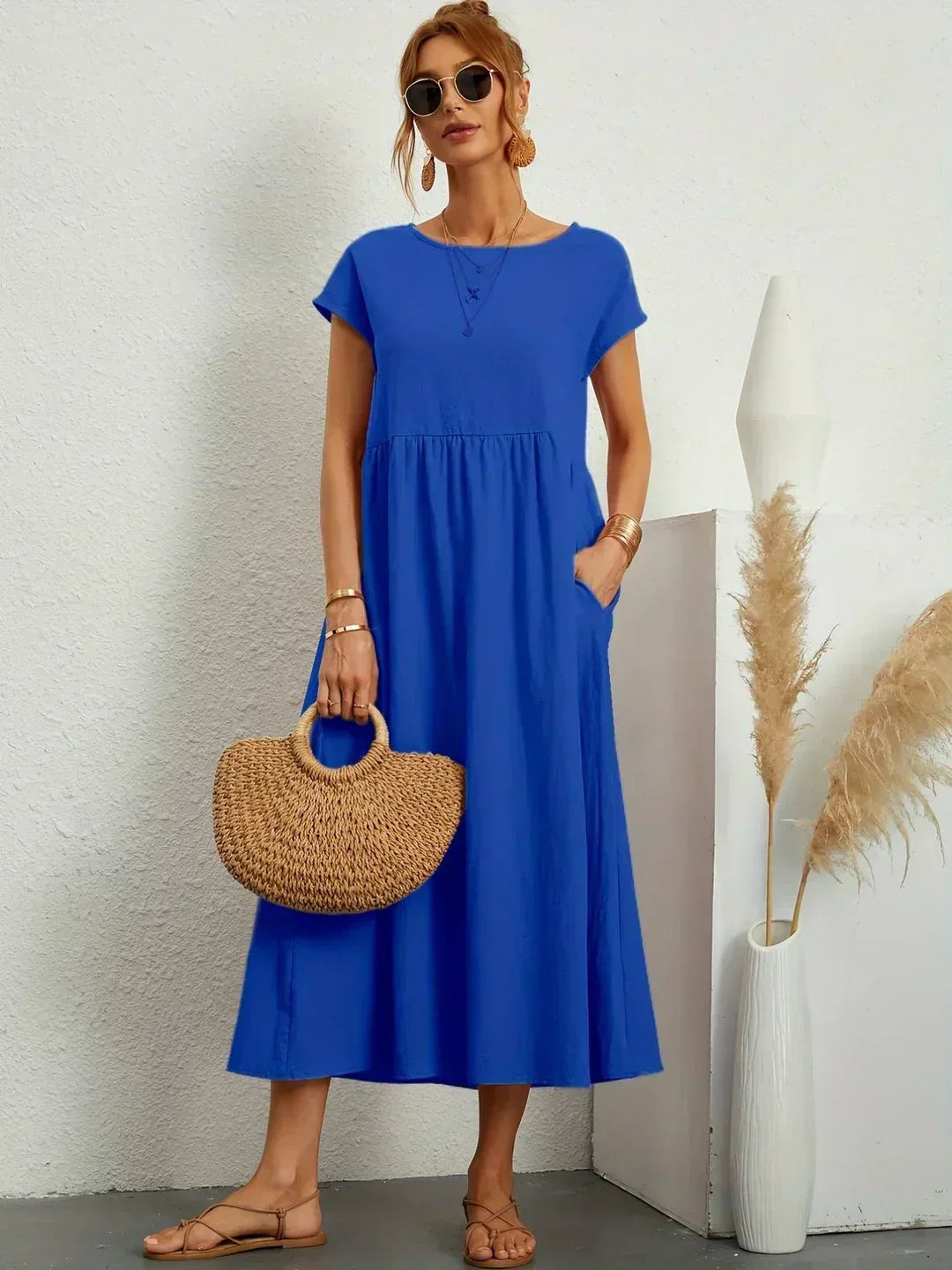 Ursina™ | Abito Midi Fluente