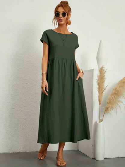 Ursina™ | Abito Midi Fluente