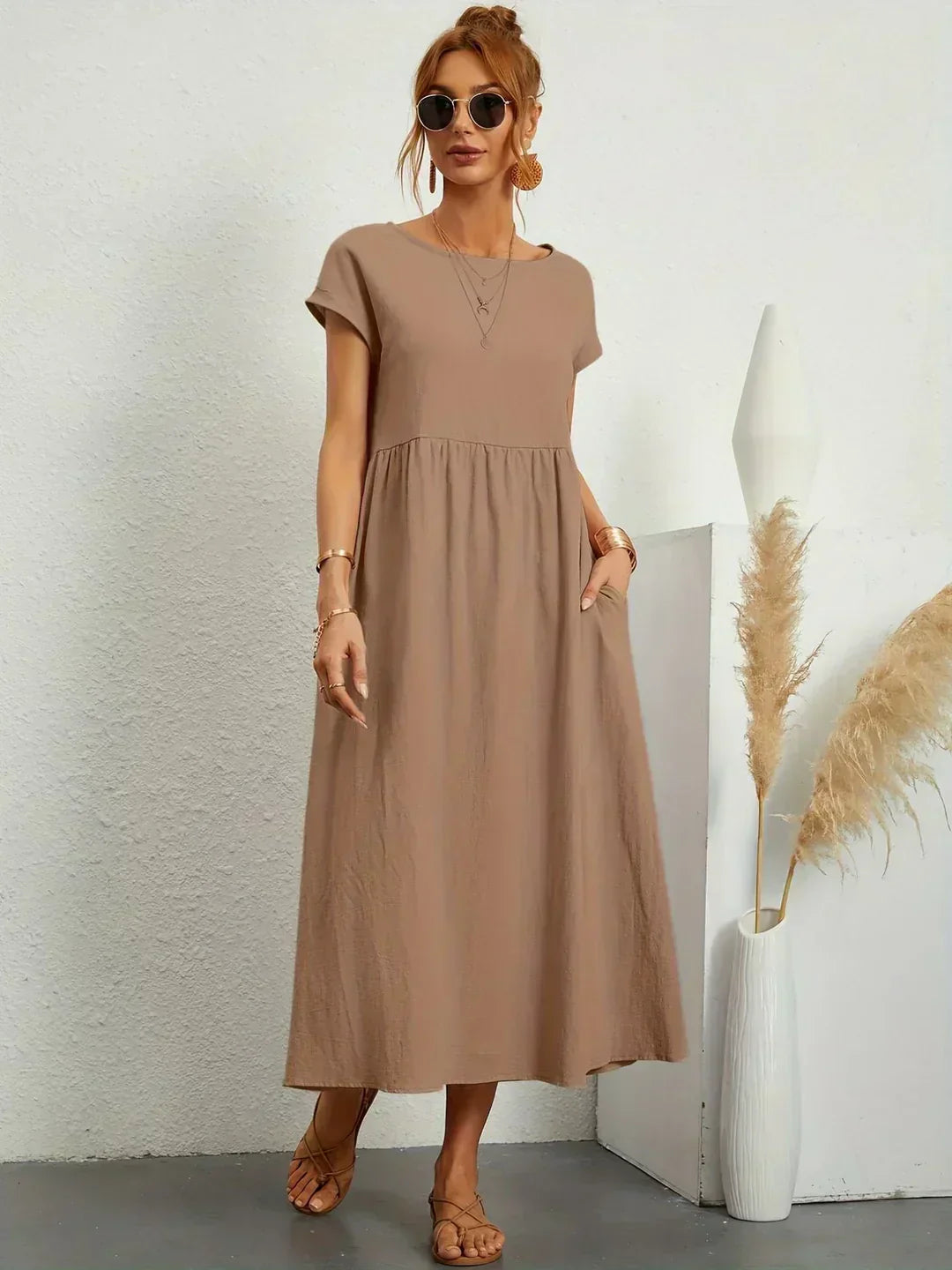 Ursina™ | Abito Midi Fluente