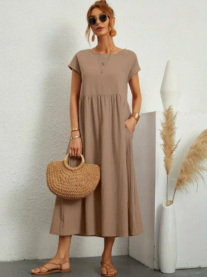 Ursina™ | Abito Midi Fluente