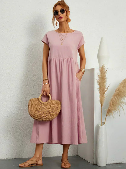 Ursina™ | Abito Midi Fluente