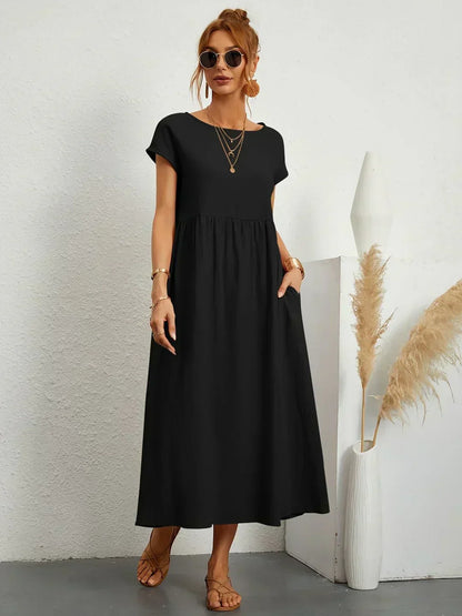 Ursina™ | Abito Midi Fluente