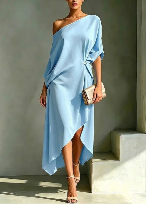 Ornella – Abito elegante asimmetrico