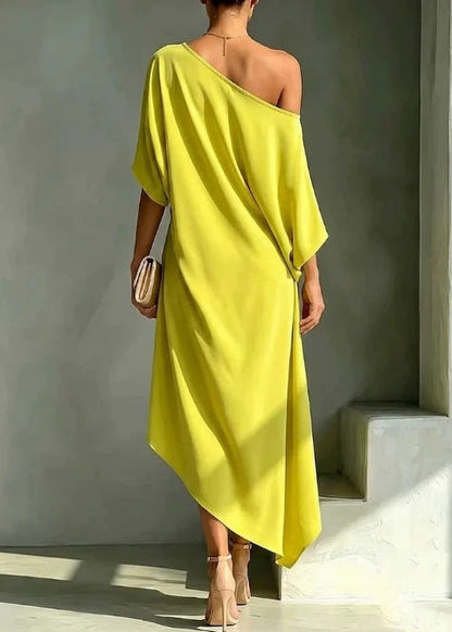Ornella – Abito elegante asimmetrico