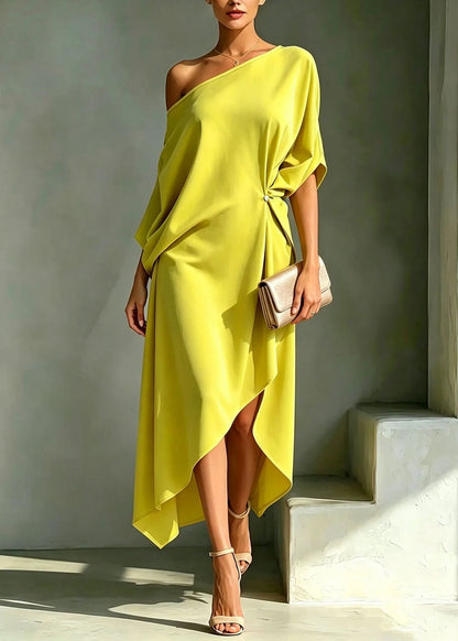 Ornella – Abito elegante asimmetrico