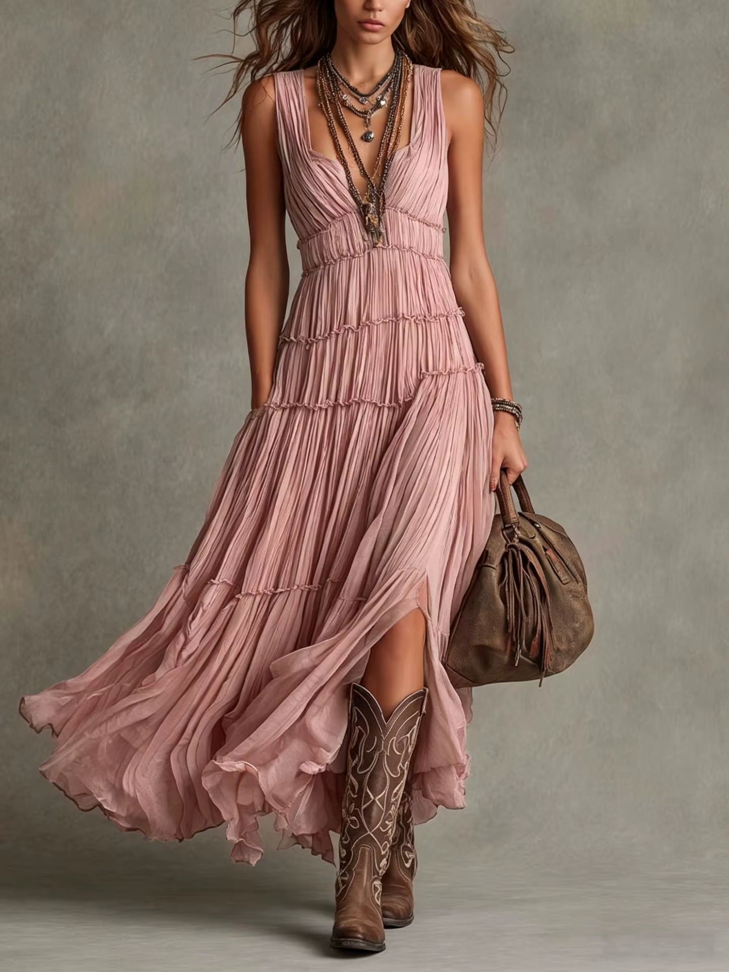 Fiora | Elegante abito lungo