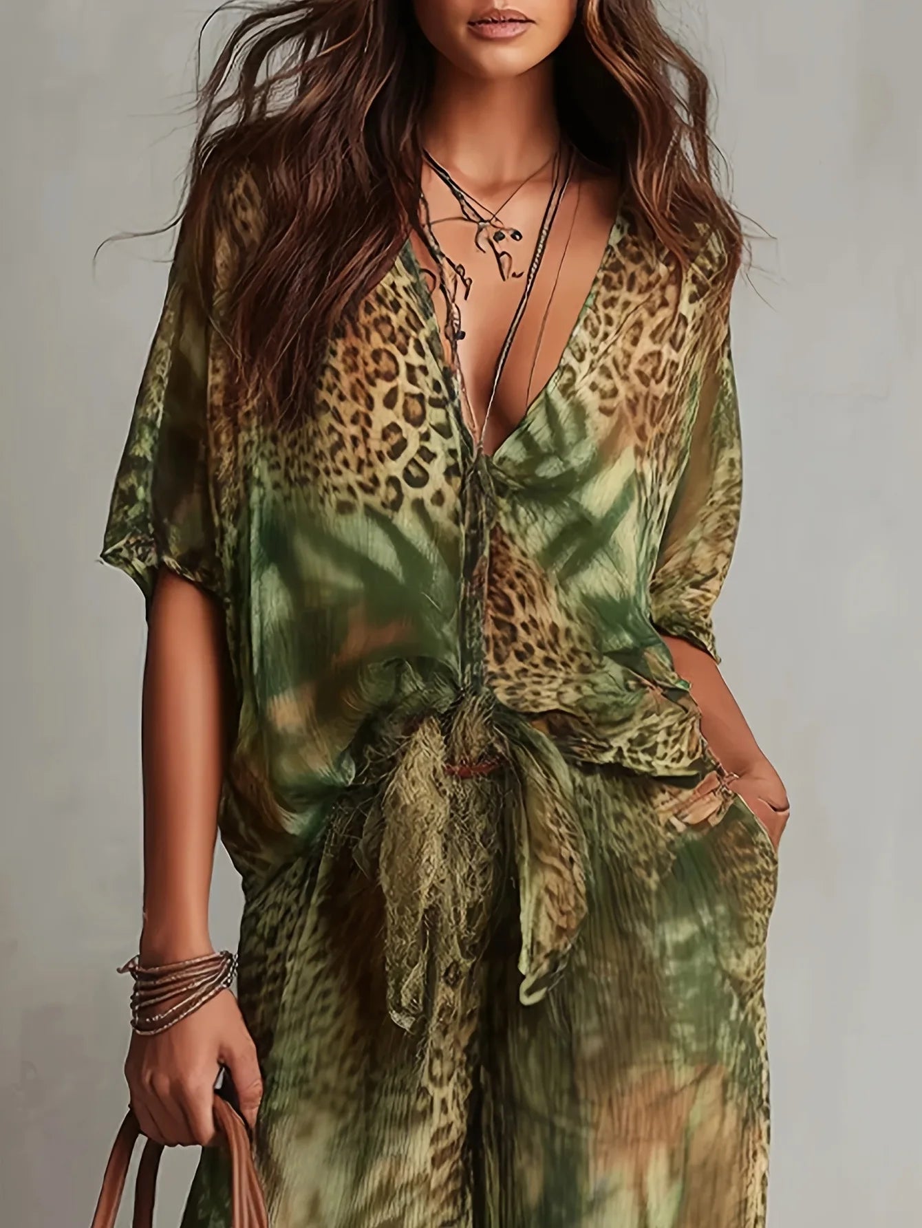Bellina | Completo Elegante Animalier