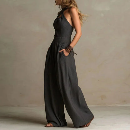 Lavinia | Tuta Elegante con Halter