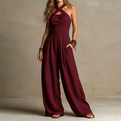 Lavinia | Tuta Elegante con Halter