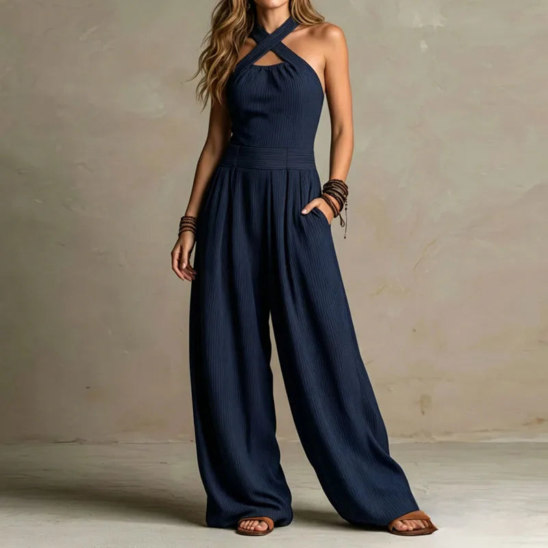 Lavinia | Tuta Elegante con Halter