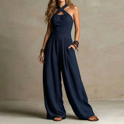 Lavinia | Tuta Elegante con Halter