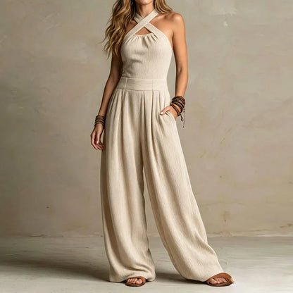 Lavinia | Tuta Elegante con Halter