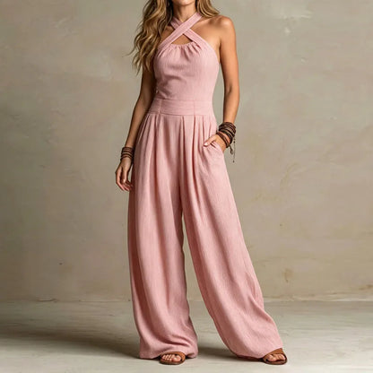 Lavinia | Tuta Elegante con Halter