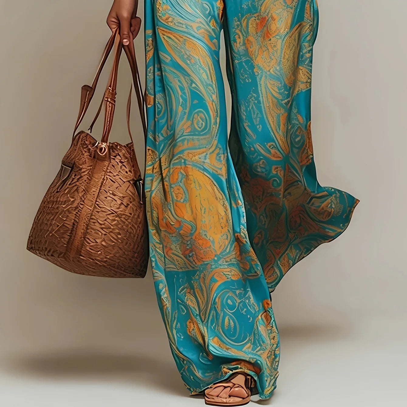 Velia | Completo Elegante con Stampa
