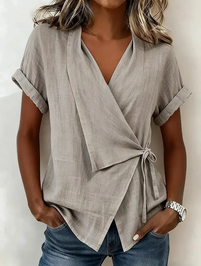 Giulia | Blusa Elegante a Portafoglio