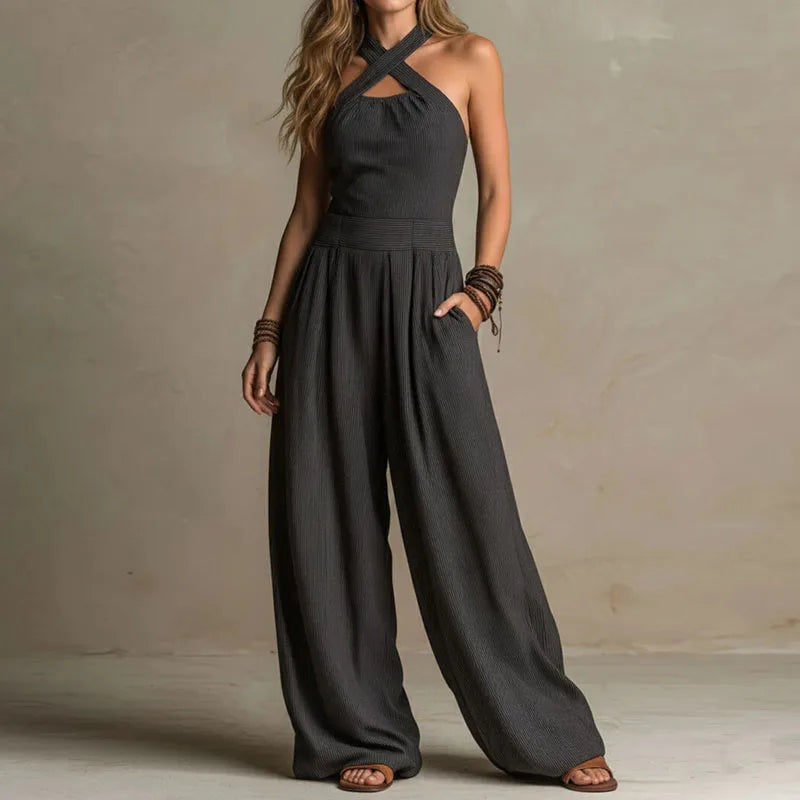 Lavinia | Tuta Elegante con Halter