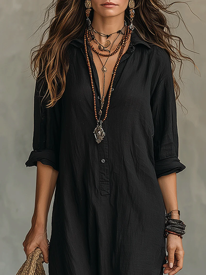 Odessa | Elegante abito a camicia