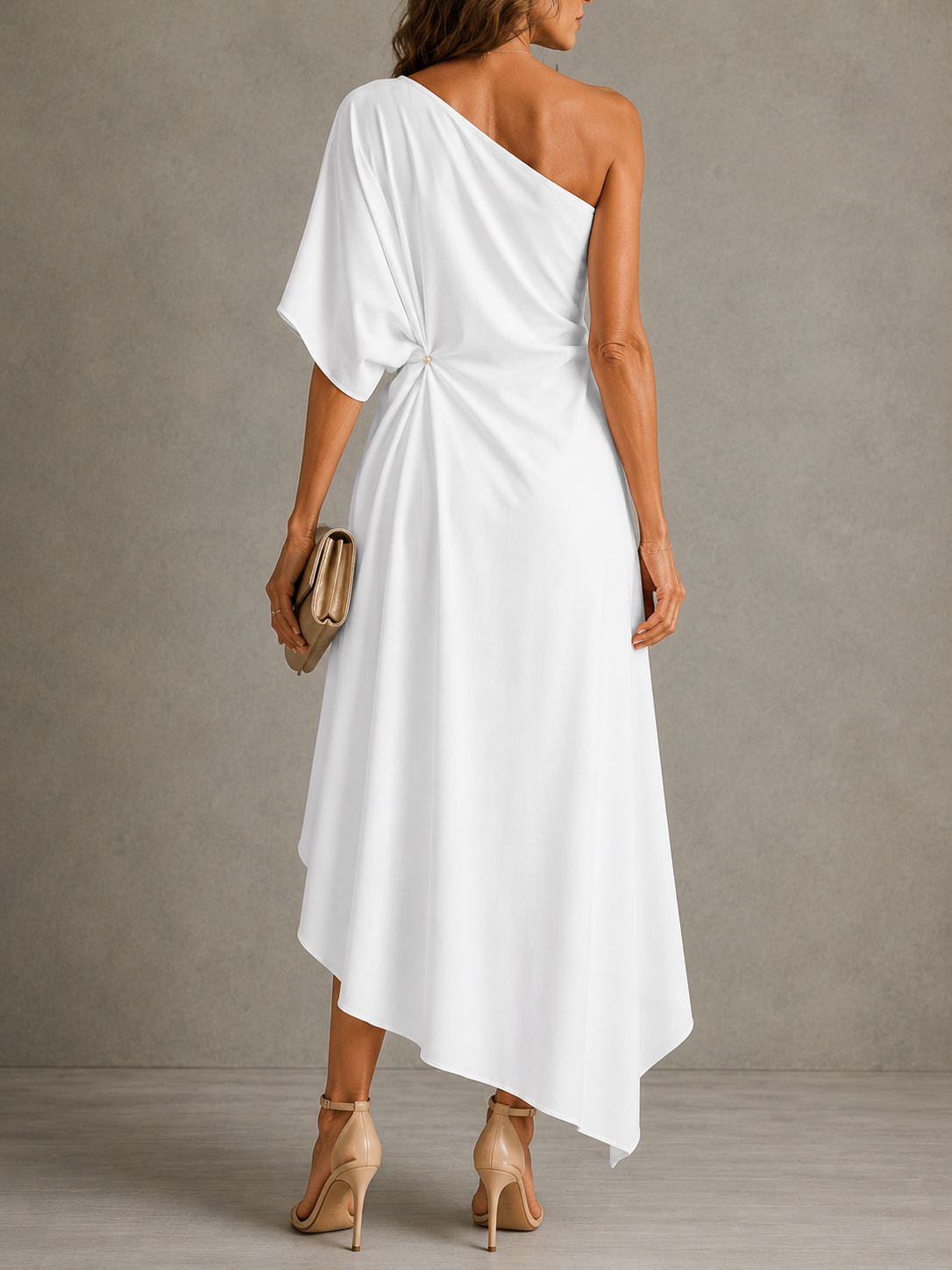 Alda | Abito asimmetrico elegante