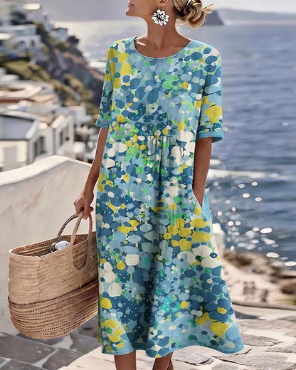 Magda | Elegante abito estivo a fiori