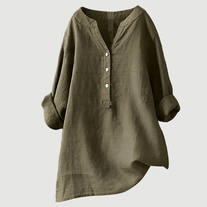 Freja | Camicia leggera e comoda con bottoni