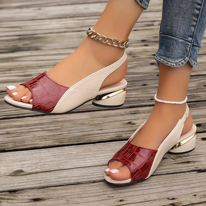 Melita | Sandali Eleganti con Tacco Comodo