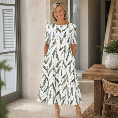Silvia | Abito Floreale Elegante