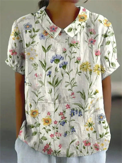 Sofia | Camicia floreale elegante